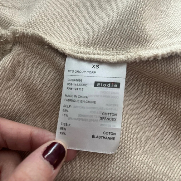 Elodie Beige Jacket size XS - Picture 2 of 5